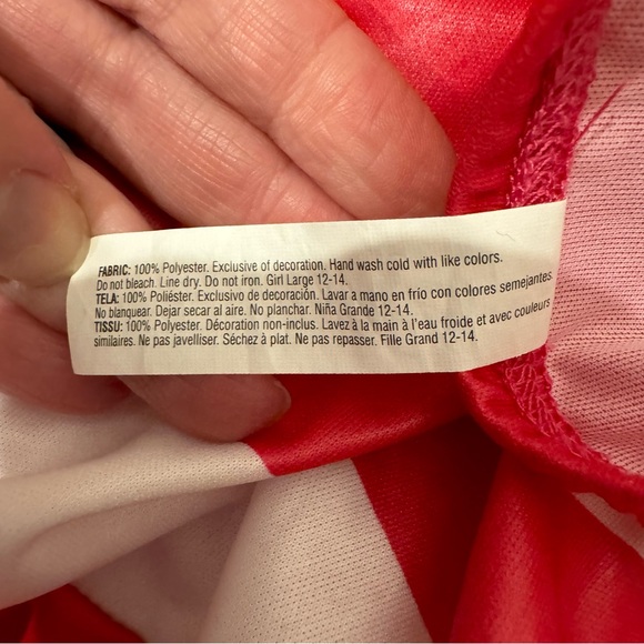 Disney Zombies Seabrook Cheerleader Costume Girls Size 10/12 - Picture 4 of 6